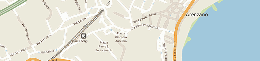 Mappa della impresa comello e vergani snc a ARENZANO