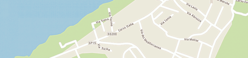 Mappa della impresa dag srl a CASTELSARDO