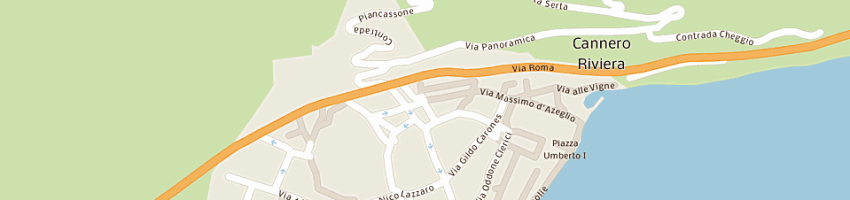 Mappa della impresa ramoni antonella a CANNERO RIVIERA