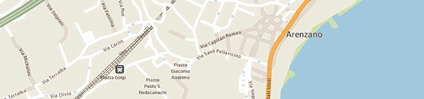 Mappa della impresa santoro francesco a ARENZANO