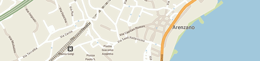 Mappa della impresa righi agnese a ARENZANO
