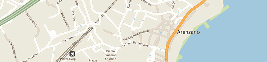 Mappa della impresa damonte teresa a ARENZANO