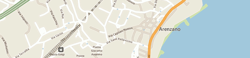 Mappa della impresa eredi parodi francesco di damonte g e l e c snc a ARENZANO
