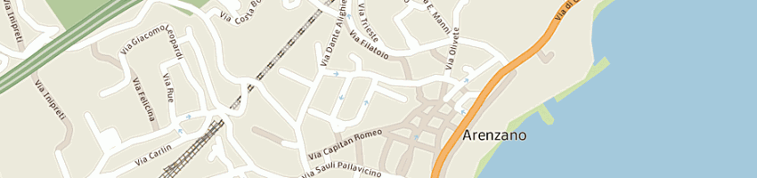 Mappa della impresa figone alberto a GENOVA