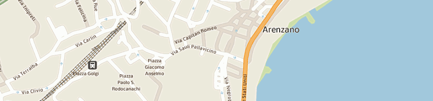 Mappa della impresa villa gavotti srl a ARENZANO