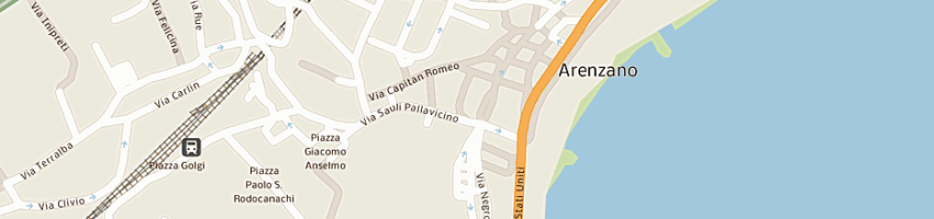 Mappa della impresa voltri srl a ARENZANO