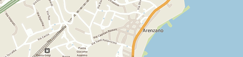 Mappa della impresa escape sport a ARENZANO