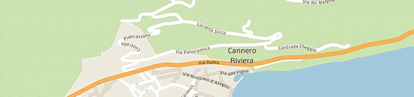 Mappa della impresa piazza martino a CANNERO RIVIERA