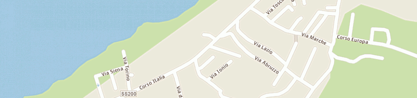 Mappa della impresa hotel rosa dei venti a CASTELSARDO