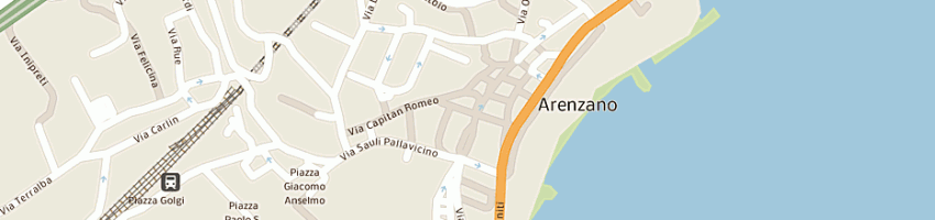 Mappa della impresa erculiani rosa a ARENZANO