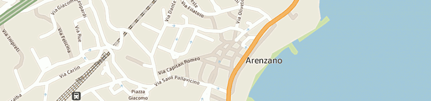 Mappa della impresa calcagno domenico a ARENZANO