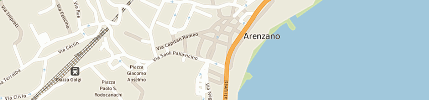Mappa della impresa valle paolo immobiliare a ARENZANO