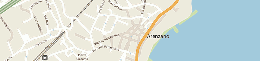 Mappa della impresa calcagno elisa a ARENZANO