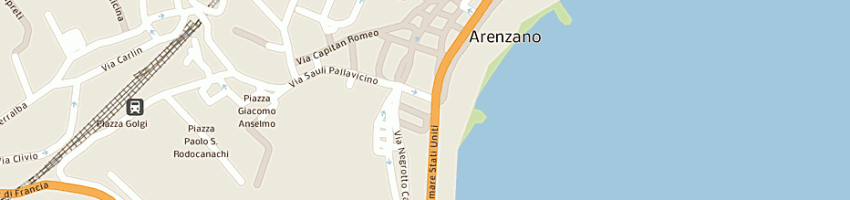 Mappa della impresa un bagno di coccole snc di veronica iona e antonella gaggero a ARENZANO