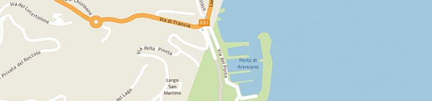 Mappa della impresa yacht service broker e charter di erli giuliana e ceresa fabio snc a ARENZANO