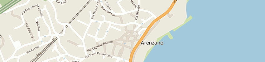 Mappa della impresa matisse sas di gassi tiziana e c a ARENZANO