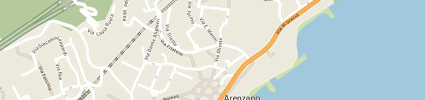 Mappa della impresa chionna assicurazioni sas di tempera rosalba e c a ARENZANO