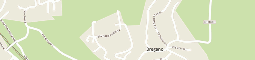 Mappa della impresa parrocchia ss maria assunta a BREGANO