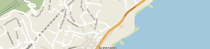 Mappa della impresa albergo villa veneto a ARENZANO