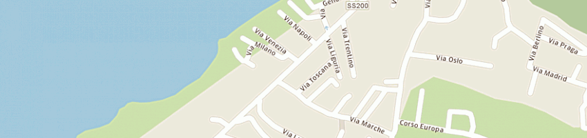 Mappa della impresa speziga loredana a CASTELSARDO