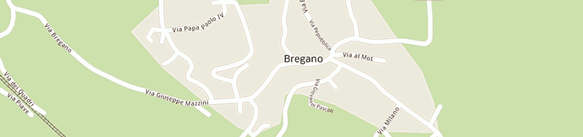 Mappa della impresa zocchi virginio a BREGANO