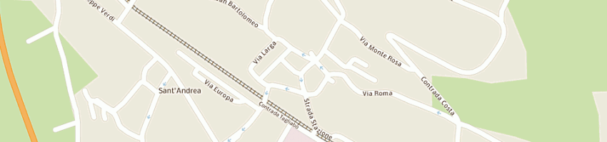 Mappa della impresa l'osteria della purtascia di bianchi gregorio a COCQUIO TREVISAGO
