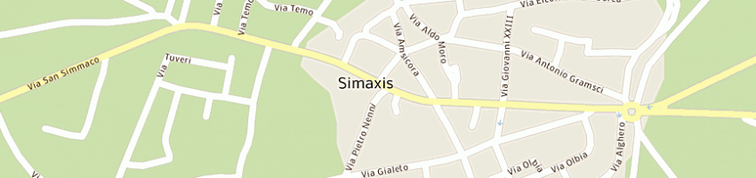 Mappa della impresa simbula cristina a SIMAXIS