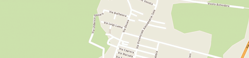Mappa della impresa tura merenda vilma a ALESSANDRIA