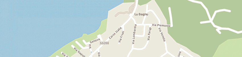 Mappa della impresa sias gianfranco a CASTELSARDO