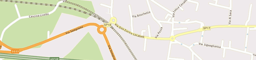 Mappa della impresa tecnobit srl a VERGIATE