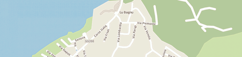 Mappa della impresa zallu giovanni a CASTELSARDO