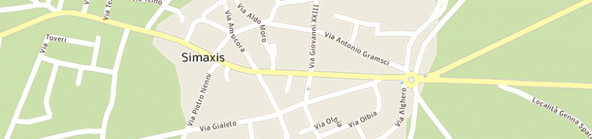 Mappa della impresa siviero m clementina a SIMAXIS