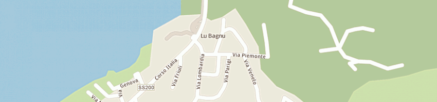 Mappa della impresa pinna lucia a CASTELSARDO