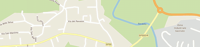 Mappa della impresa more sas di zucchelli giuseppe e c a BESOZZO