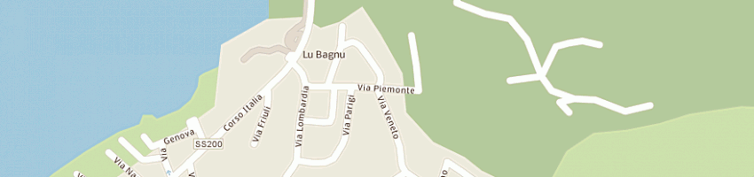 Mappa della impresa garrucciu giuseppe a CASTELSARDO