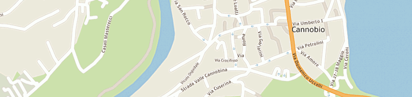 Mappa della impresa albertella giovanni a CANNOBIO