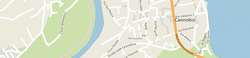 Mappa della impresa azienda usl n 14 a CANNOBIO