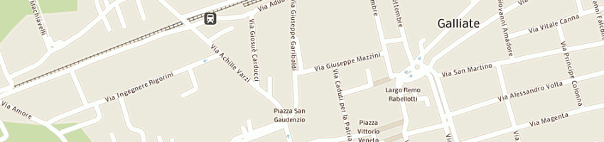 Mappa della impresa bassetti spa a GALLIATE