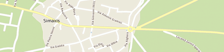 Mappa della impresa autogamma di salis wanda a SIMAXIS