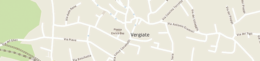 Mappa della impresa comune di vergiate a VERGIATE