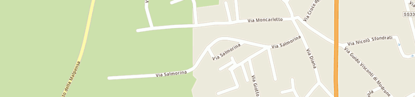 Mappa della impresa fratelli michielin di michielin sergio e paolo snc a SOMMA LOMBARDO