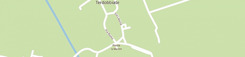 Mappa della impresa trattoria la cicogna a TERDOBBIATE