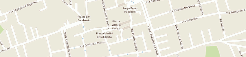 Mappa della impresa serra luciano a GALLIATE