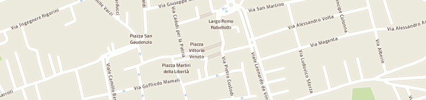 Mappa della impresa bozzola giuliana a GALLIATE