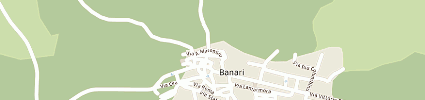 Mappa della impresa fondazione logudoro - mejlogu a BANARI