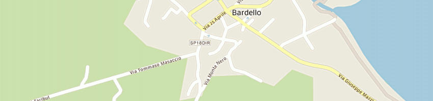 Mappa della impresa studio estetico antonetta petrella a BARDELLO