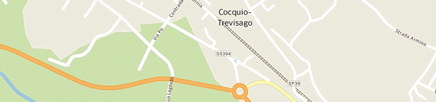 Mappa della impresa corrieri flli riga di riga nello e c snc a COCQUIO TREVISAGO