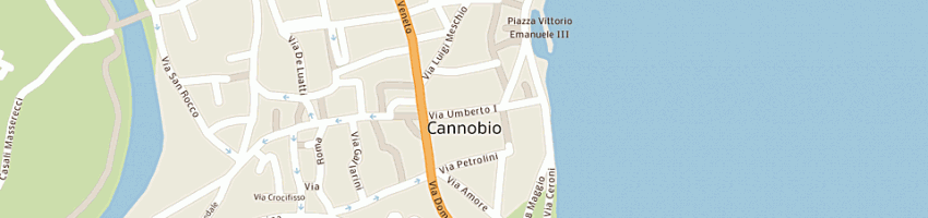 Mappa della impresa clemente giuseppe a CANNOBIO
