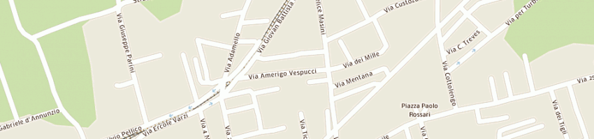 Mappa della impresa falegnameria pollastro snc a GALLIATE