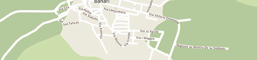 Mappa della impresa comune di banari a BANARI